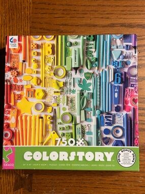 Colorstory 750-Piece Jigsaw Puzzle - Multicolor